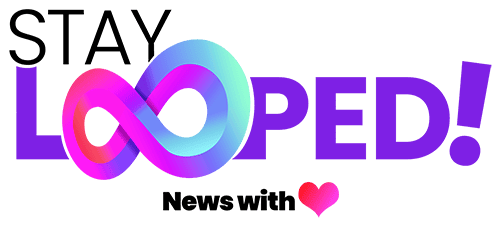 StayLooped! News with Heart logo